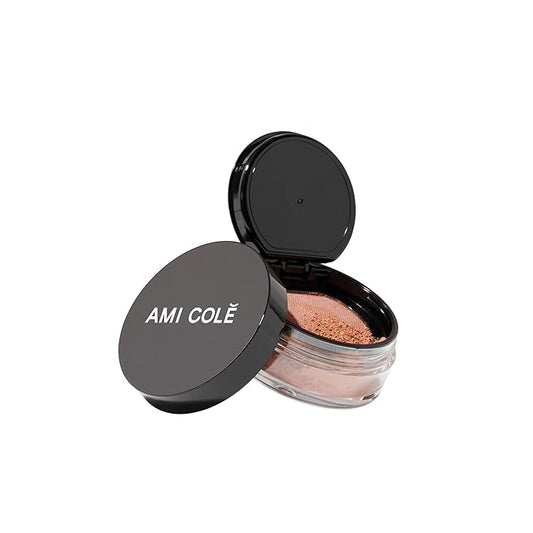 Ami Colé Skin Melt Talc-Free Loose Setting Powder Rich Deep, face powder, makeup, finishing powder, lightweight-VivaGrace Women