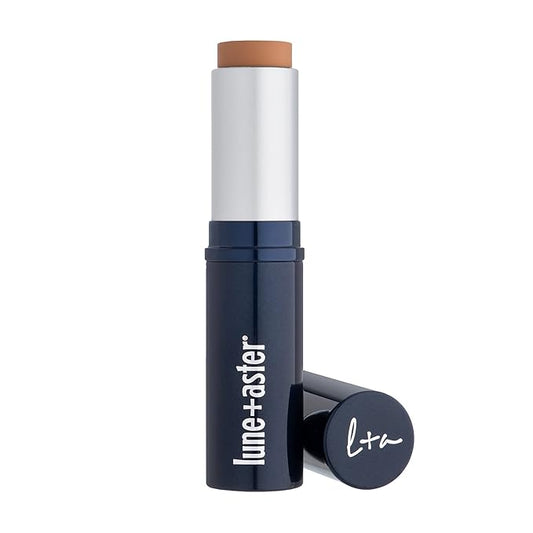 Lune+Aster Dawn to Dusk Foundation Stick - Deep Almond, Cream, All Skin Types-VivaGrace Women