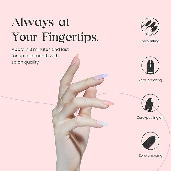 Beetles Builder Gel 15ML, 7 in 1 Builder Strengthener Gel Translucent Pink Nude Gel Nail Extension Brush in Bottle UV Gel Nail Polish, No Slip Solution Need Base Gel Needed-VivaGrace Women