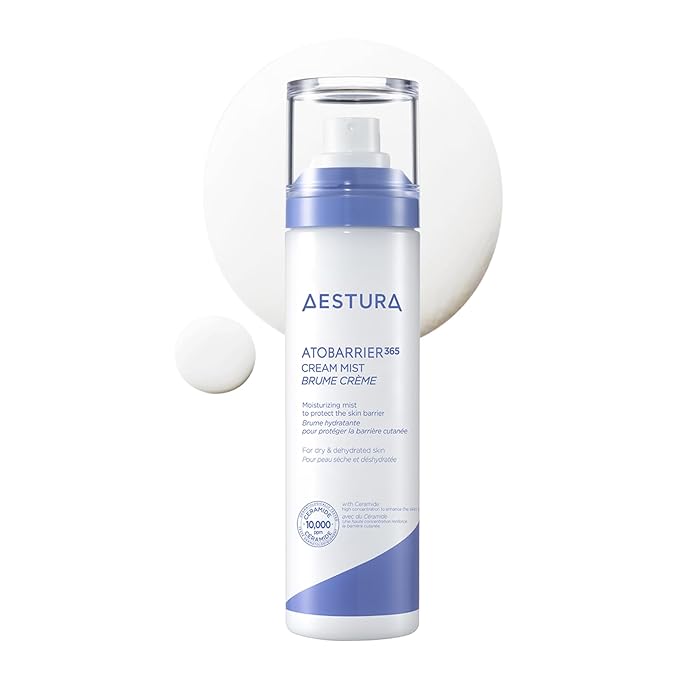 AESTURA ATOBARRIER365 Cream Mist with 10,000ppm Ceramides | Moisture Barrier Support, Ultra-Fine Moisturizing Mist, Suitable for Dry Skin, 120ML / 4.06 fl.oz.-VivaGrace Women