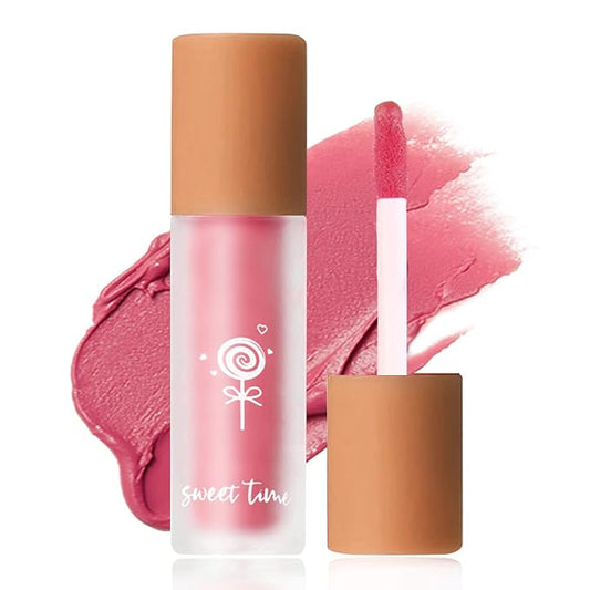 Liquid Blush Cream Blush Soft Matte Blush Liquid Stick for Cheeks Natural Cream Blush Makeup Dewy Face Blush Cosmetics - 02 Pink-VivaGrace Women