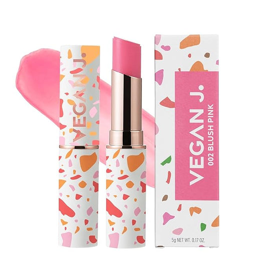 Lip Balm – Long-Lasting Hydration with Natural Color – Korean Beauty, Oasis Plant Complex, Silicone-Free, Vegan & Cruelty-Free Lip Care (002 Blush Pink)-VivaGrace Women