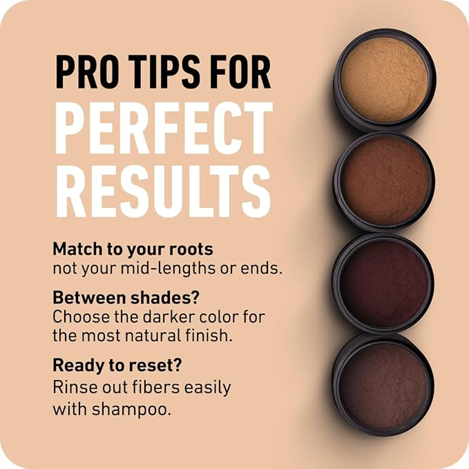 Boldify Hair Fibers Color Sample Kit - Fill In Thinning and Fine Hair for an Instantly Fuller, Thicker Look - 14 Shades for Women & Men - Reds-VivaGrace Women