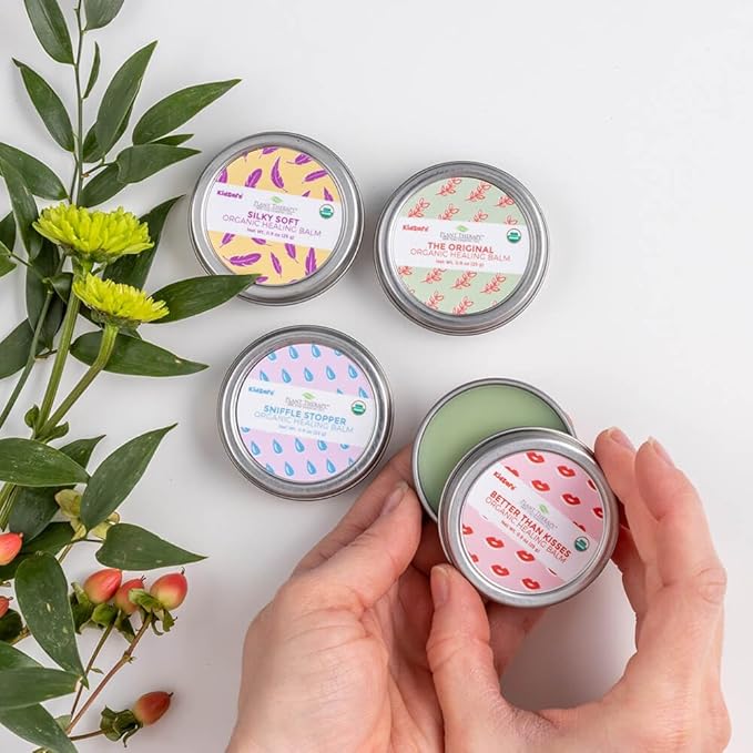 Plant Therapy Balm Squad Set 100% Pure & Natural Healing Balms-VivaGrace Women