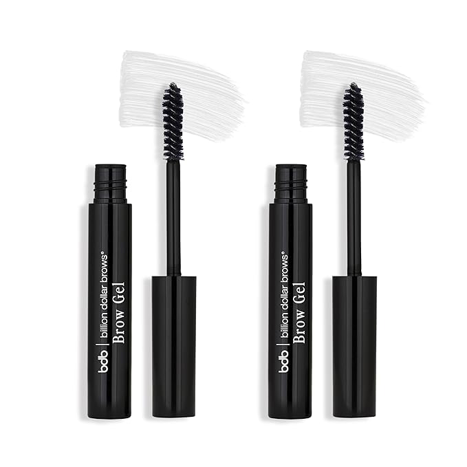 bdb Eyebrow Gel, Clear Formula - Effortless Brows, Waterproof, 2-Pack-VivaGrace Women