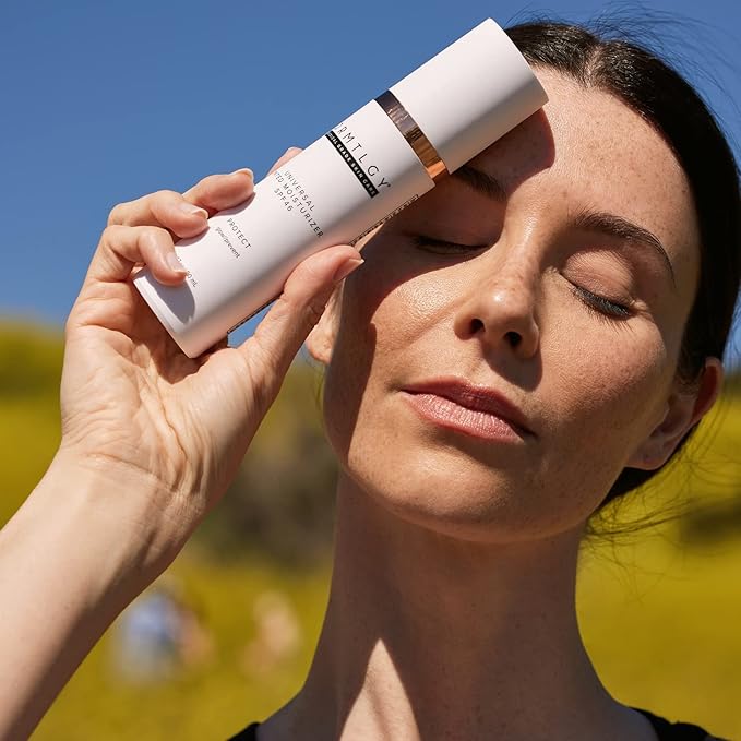 DRMTLGY Universal Tinted Moisturizer with SPF 46 & Microdermabrasion Facial Scrub Set - Universal Tinted SPF & Face Exfoliator 2 Pack-VivaGrace Women