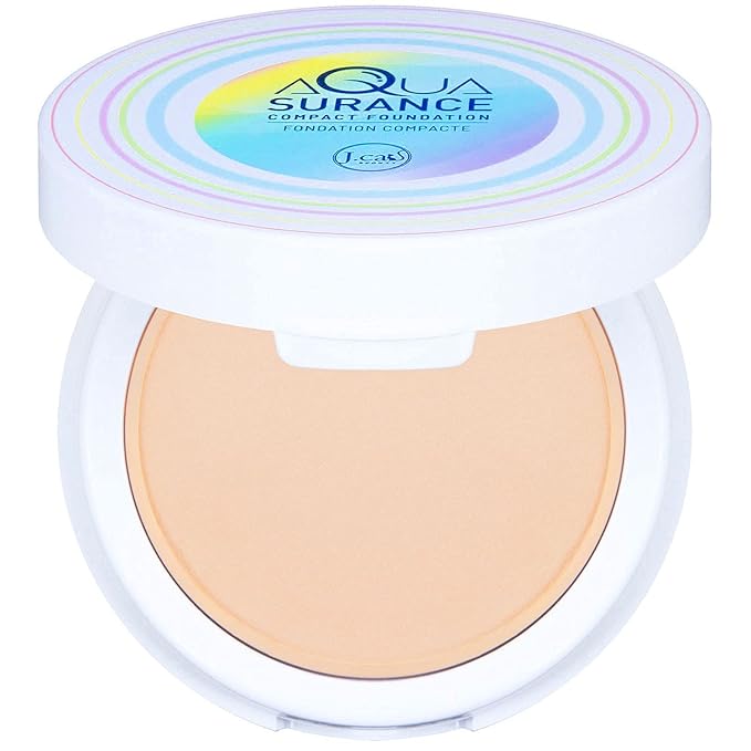 J.CAT BEAUTY Aquasurance Compact Foundation - Porcelain-VivaGrace Women