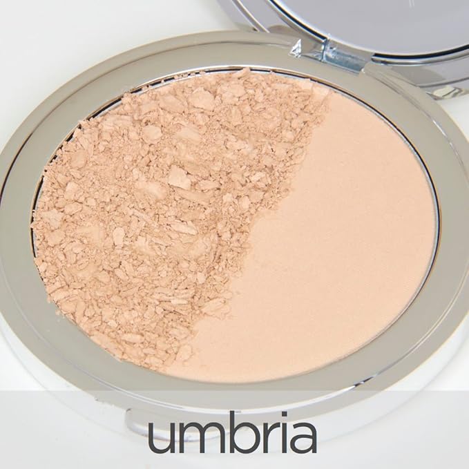 La Bella Donna Compressed Mineral Foundation - Face Powder Makeup Natural Looking Glowing Skin Wrinkle Defying Mattifying Finish Contour Makeup Long Lasting Full Coverage Sun Kissed Tan (Umbria)-VivaGrace Women