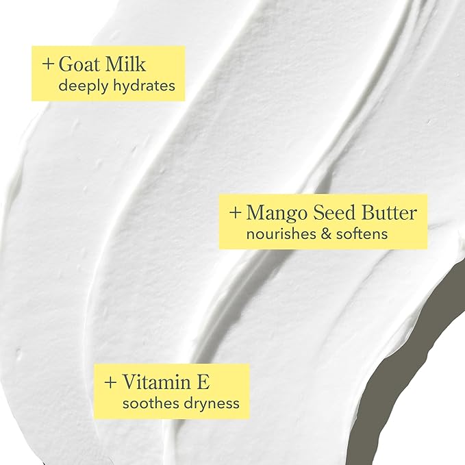 Beekman 1802 Whipped Body Butter Cream with Goat Milk - Deeply Moisturizes, Softens Skin - Natural & Gentle for All Skin Types - Non-Greasy, Cruelty-Free, 8 oz-VivaGrace Women