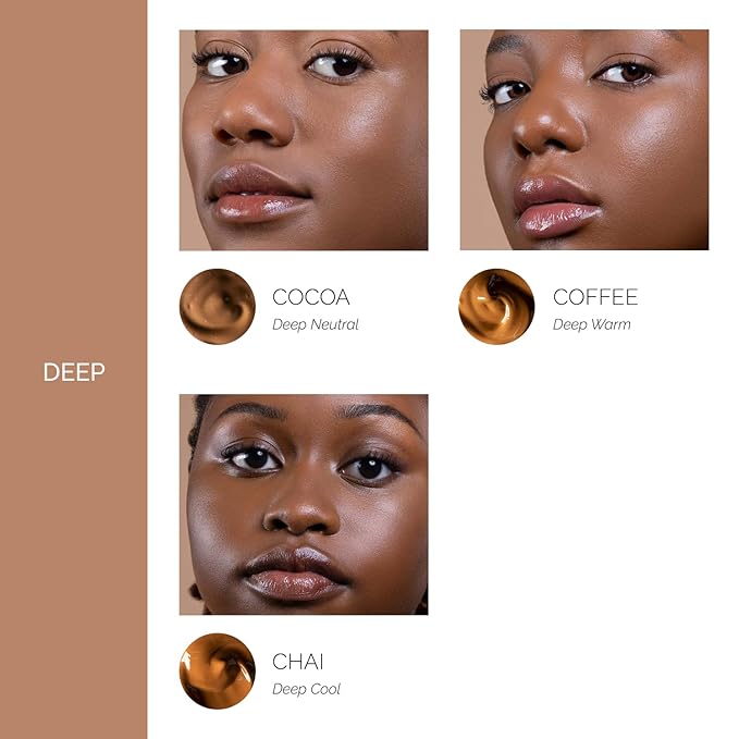 OFIR Skin Satin Medium Coverage Foundation | Buildable, Non-Creasing Finish | Vegan, Cruelty-Free, Paraben-Free Makeup | Blue Light Protection | 1 FL OZ (Cinnamon - Medium Deep Cool)-VivaGrace Women