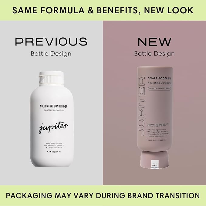Jupiter, Physician-Formulated Scalp Balancing Conditioner for Dry, Itchy, Oily, Flaky Scalp, Sulfate-Free, Natural Fragrance, Vegan, Color-Safe, & Paraben-Free Conditioner for Women & Men-VivaGrace Women