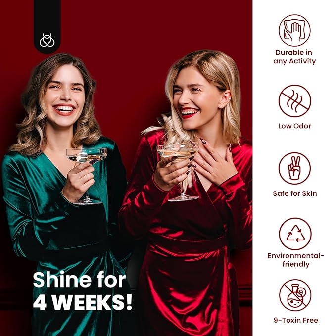 Beetles Cat Eye Gel Nail Polish Set, 6 Colors Glitter Red Pink Shiny Brown Burgundy Purple Blue Green Magnetic Effect Sparkle Stunning Nail Gel Polish Kit Soak Off UV Manicure Gifts for Women-VivaGrace Women