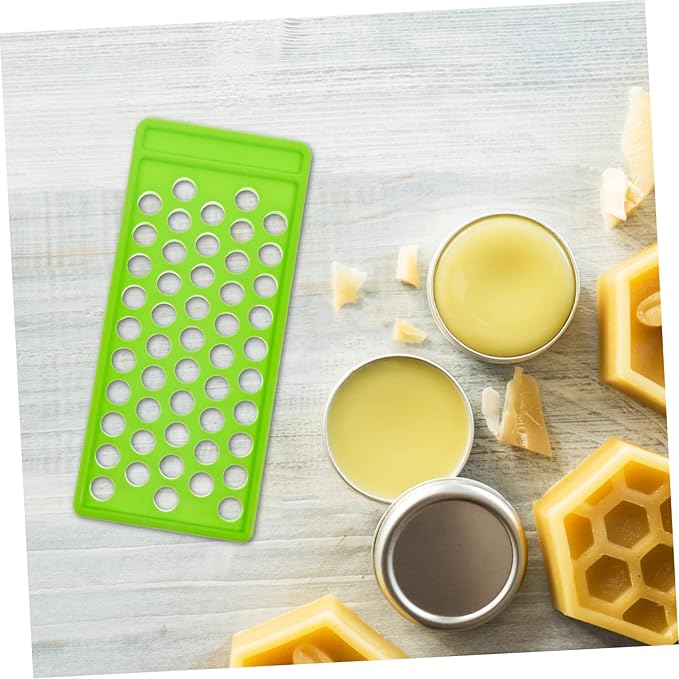 50 Lipstick Filling Mold lip balm pour kit lip balm tube tray lipstick Tray lip tubes stand tray lip balm container tray lip balm tube filling tray kit plastic small-VivaGrace Women