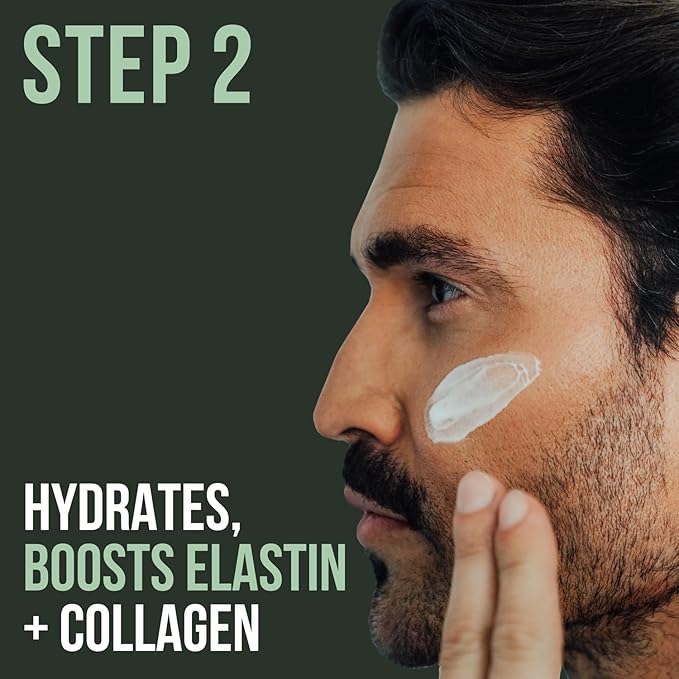 Daily Duo Skincare Set for Men | Includes Age + Damage Defense Moisturizer & Daily Power Scrub Face Wash-VivaGrace Women