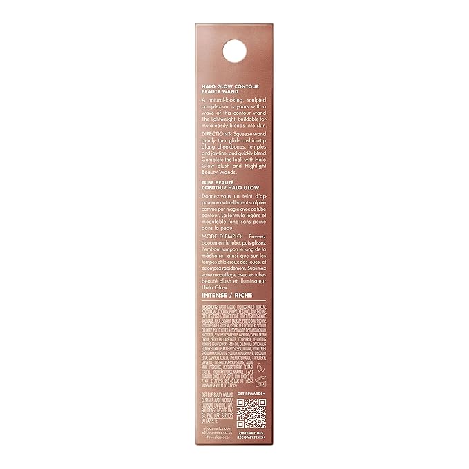 e.l.f. Halo Glow Contour Beauty Wand, Liquid Contour Wand For A Naturally Sculpted Look, Buildable Formula, Vegan & Cruelty-free, Deep/Rich-VivaGrace Women