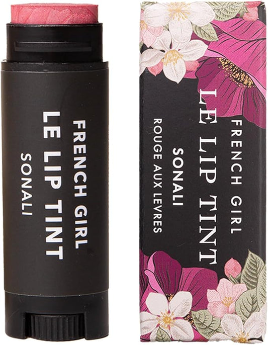 French Girl Le Lip Tint - Moisturizing & Hydrating Lip Balm for Sheer, Buildable Coverage & Shine, Clean Formula, Organic Ingredients, Vegan & Cruelty-Free-VivaGrace Women