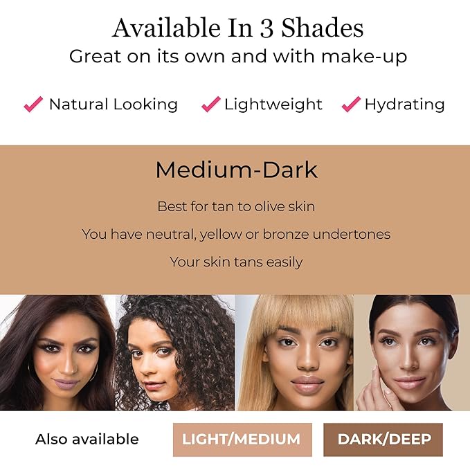 Tint and Tighten Color Smoothing Eye Cream for Wrinkles – Anti Aging Cream Visibly Reduces Under Eye Wrinkles – Eye Cream for Dark Circles and Puffiness – Instant Eye Bag Remover-VivaGrace Women