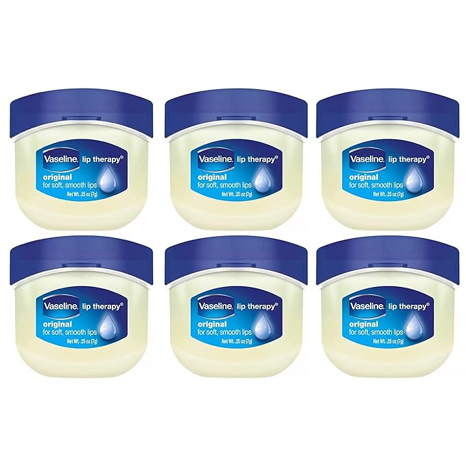 Vaseline Lip Therapy, Original 0.25 oz (Pack of 6)-VivaGrace Women
