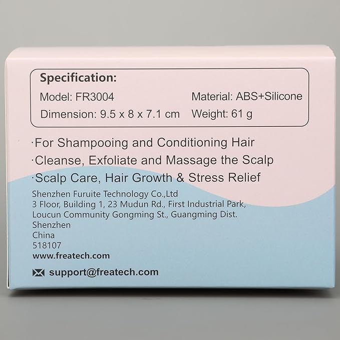 FREATECH 2-Pack Wheat Straw Hair Scalp Massager Shampoo Brush with Silicone Bristles for Hair Growth and Dandruff, Scalp Scrubber Head Exfoliator for Wet & Dry Use, Women Men Kids-VivaGrace Women