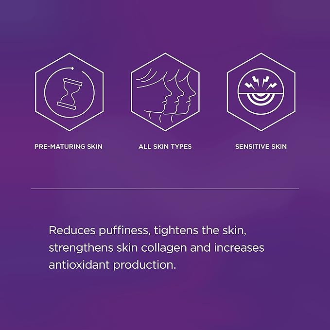 Hey Honey Open Your Eyes Lifting Eye Serum | Under Eye Cream for Dark Circles & Puffiness | Around The Eyes Hydration | Suitable For Sensitive Aging Skin | Delivers A Bright Rested look | 0.5 oz.-VivaGrace Women