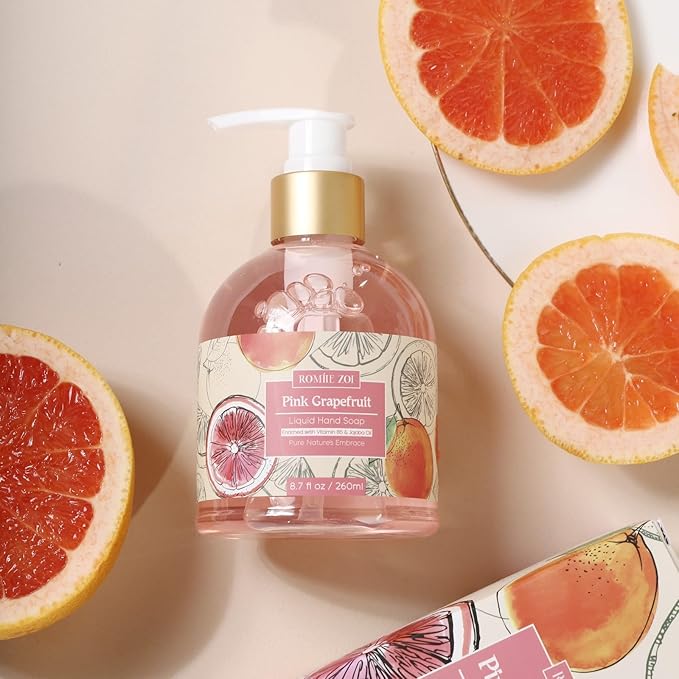 Liquid Hand Soap with Gift Box - Grapefruit - 260ml/ 8.7 fl.oz
