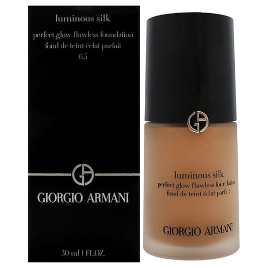 Luminous Silk Foundation - 6.5 Medium to Tan-Neutral by Giorgio Armani for Women - 1 oz Foundation-VivaGrace Women