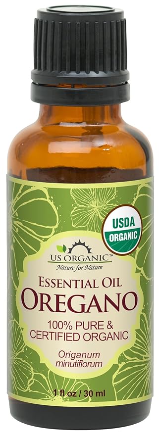 US Organic 100% Pure Oregano Essential Oil - USDA Certified Organic, Steam Distilled (30 ml)-VivaGrace Women