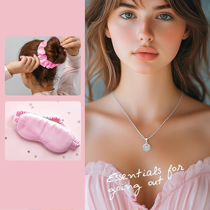 Mothers Day Gifts for Mom -20-Piece Luxury Bath & Body Gift Bath Gift Set for Women, Self Care Kit with Necklace, Diffuser & More | Perfect for Christmas, Birthday, Anniversary, Holiday Gift for Her-VivaGrace Women