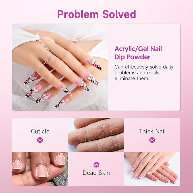 Electric Nail Drill Professional, Portable Nail File for Acrylic Gel Nails, Cordless Rechargeable Ultra Power Nail Drill Kit 40000RPM, HMC320 Salon-Grade Efile Nail Machine (Dark Grey)-VivaGrace Women