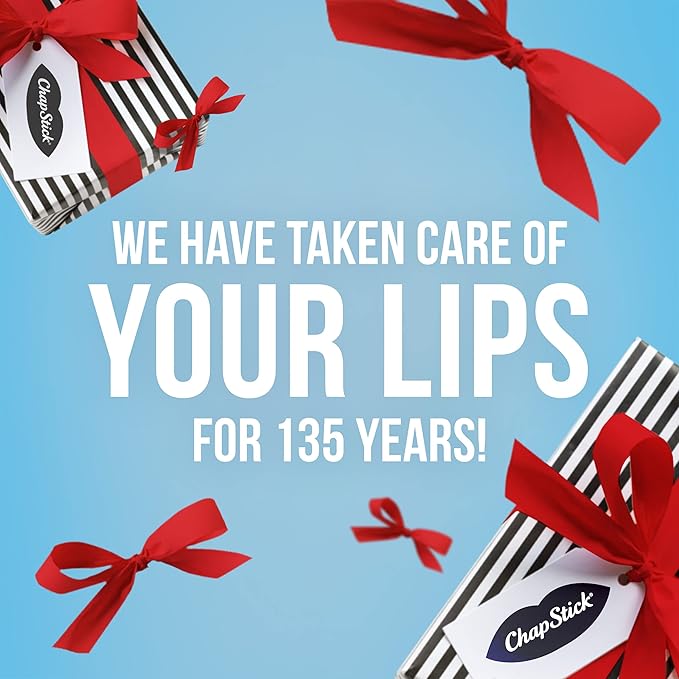 ChapStick Classic Medicated Lip Balm Tubes, Chapped Lips Treatment and Skin Protectant - 0.15x12 Oz-VivaGrace Women