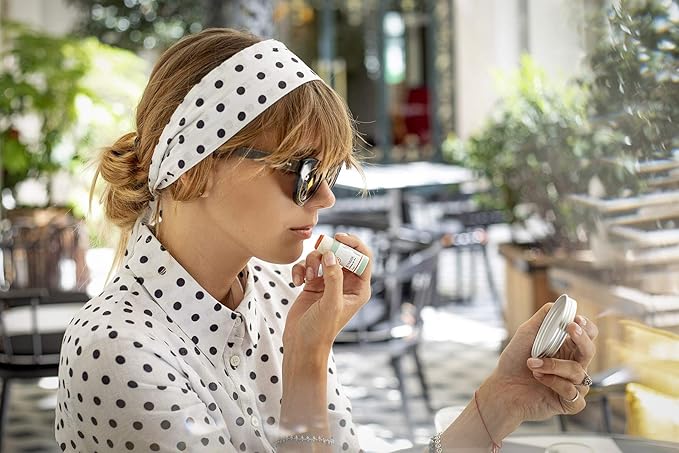 Coconut Matter Lip Balm – Handmade Vegan Coconut Lip Balm with Orange Red Tint - Hydrating Lip Balm with Natural Coconut Oil, SUNRISE-VivaGrace Women