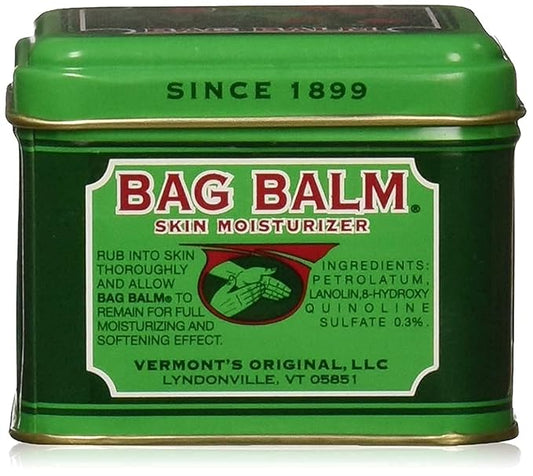 Bag Balm Skin Moisturizer with Lanolin for Chapped Lips, Dry Skin and More | 4oz Tin-VivaGrace Women