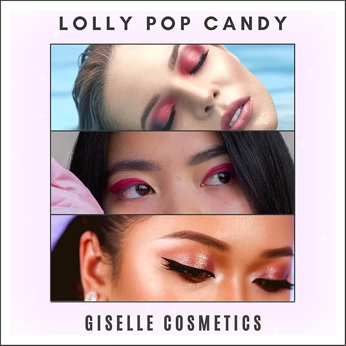 Loose Mineral Eyeshadow and Contouring Palette - Lolly Pop Candy 8 Shade Set-VivaGrace Women
