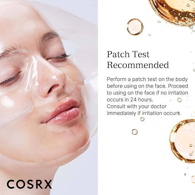 COSRX The Alpha-Arbutin Discoloration Care Hydrogel Face Masks Skincare 3 EA, Collagen Face Mask, Travel Essentials, Overnight Face Mask, Korean SkinCare-VivaGrace Women