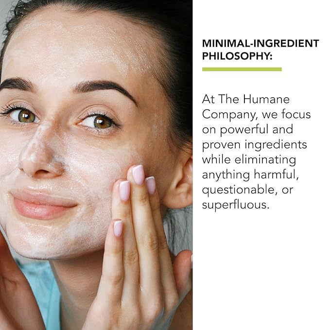 humane Regular-Strength Acne Wash, Clarifying Toner and Oil-Free Moisturizer Bundle - 5% Benzoyl Peroxide Acne Treatment-VivaGrace Women