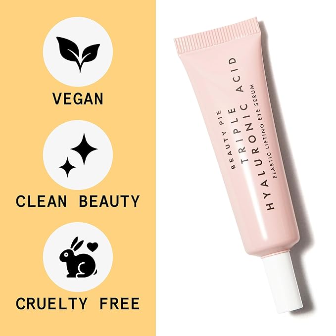 Beauty Pie Triple Hyaluronic Acid Elastic Lifting Eye Serum 15ml – Firming & Brightening Treatment for Dark Circles, Puffiness & Fine Lines – Lightweight, Fragrance-Free Eye Serum-VivaGrace Women