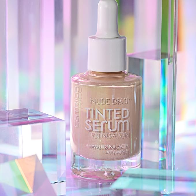 Catrice | Nude Drop Tinted Serum Foundation | Lightweight, Hydrating, Buildable Coverage | Enriched with Hyaluronic Acid & Vitamin E | Vegan & Cruelty Free (040N)-VivaGrace Women