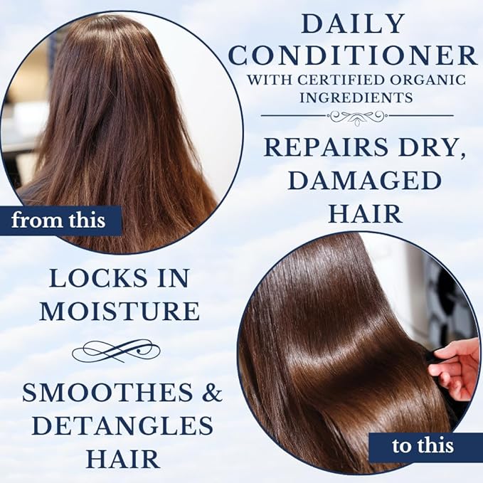 Christina Moss Naturals Conditioner Organic and Natural Ingredients, No Silicones, No Parabens-VivaGrace Women