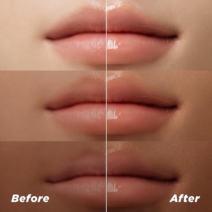 ITY Gel Lip Balm for Lip Repair - 4 Natural Extracts, Reducing Fine Lines, Hydrating, and Enhancing Glossiness - Versatile Use for Daily Care, Nighttime Repair, and Makeup Priming-VivaGrace Women