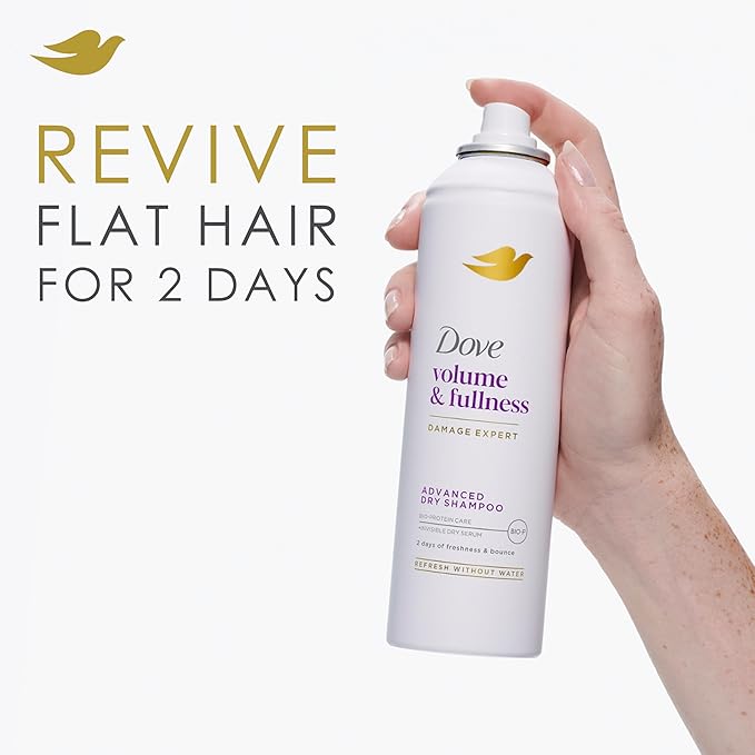 Dove Dry Shampoo for 2 Count for Oily Hair Volume & Fullness for Refreshed Hair 5 oz-VivaGrace Women