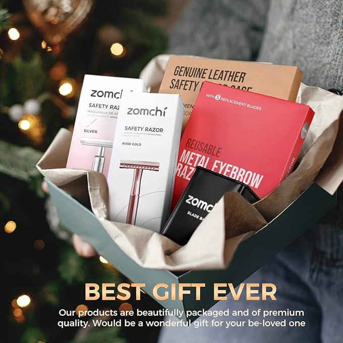 ZOMCHI Precision Eyebrow Razor Blades - Set of 10 Replacement Blades-VivaGrace Women