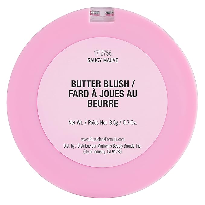 Physicians Formula Earth Day Butter Blush Powder Saucy Mauve, Clean Beauty, Dermatologist Tested, Vegan, Cruelty-Free-VivaGrace Women
