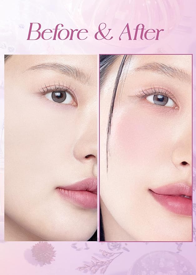 I'm Meme Palette - Afternoon Tea Blusher | Blossom Tea Blended, Cool Tone Blush for Cheek, Soft Pink, Peach, Lavender, 3 Shades Palette, Matte Powder Blush for Face&Cheeks, 0.4oz-VivaGrace Women