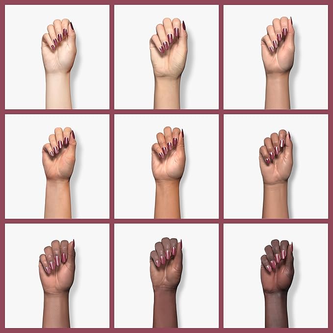 Dr’s Remedy Enriched Nail Polish: Non Toxic, All Natural, and Organic - Doctor Formulated: Strengthens, Restores, Heals, and Protects '24-Free' - BRAVE Berry