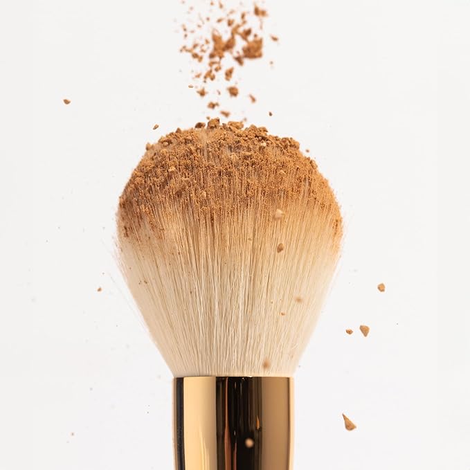 Ogee Powder Brush - Professional Quality Makeup Brush - Ultra-Soft Powder Setting Brush with Vegan Fibers for Flawless Application-VivaGrace Women