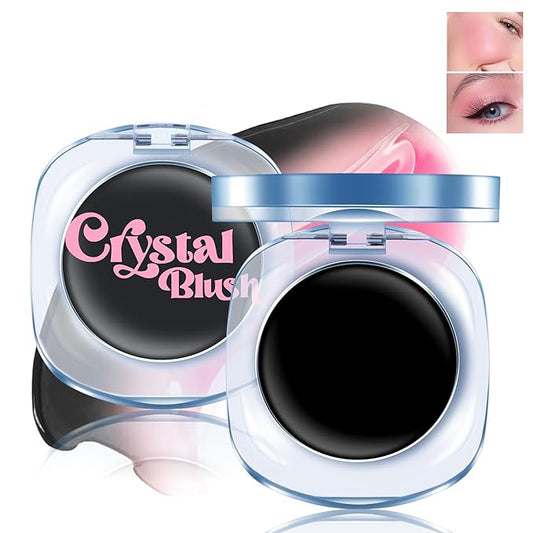 Color Changing Blusher, Black to Pink Blush for Cheek Tint PH Temperature Change Magic Moisturizing Multi-use Cream,LongLasting Waterproof Lightweight Natural-Looking Face Makeup-VivaGrace Women