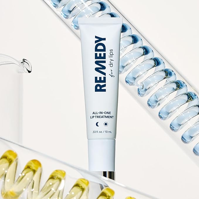 Remedy for Dry Lips - Hydrating and Healing Lip Balm Ointment with Ceramides, Peptides, and Dimethicone - Repairs Dry, Cracked Lips - By Dermatologist Dr. Shah-VivaGrace Women