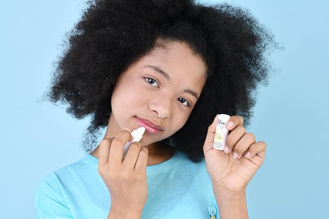 Nourishing Lip Butter gently scented Natural Child Balm Ultra-moisturising Lip Butter for sensitive skin Paediatrician Tested & Approved Kids Intensive Lip treatment for Sensitive Skin 4.2g-VivaGrace Women