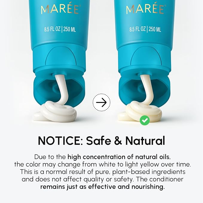 MAREE Hair Mask Conditioner for Women and Men - Hydrating Moisturizing Color Safe Deep Conditioner For Dry Damaged Curly Color Treated Fine Hair - Women's and Men's Acondicionador Para Cabello Rizado-VivaGrace Women