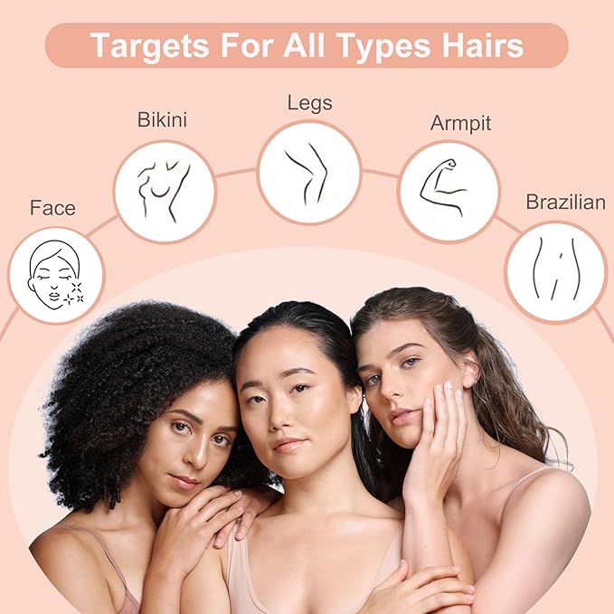 Hard Wax Beads, 2.5 lb Wax Beans for Hair Removal, Ideal for Sensitive skin, Brazilian, Bikini, Face, Eyebrows, Underarms and Full Body Waxing Bulk (Pink)-VivaGrace Women